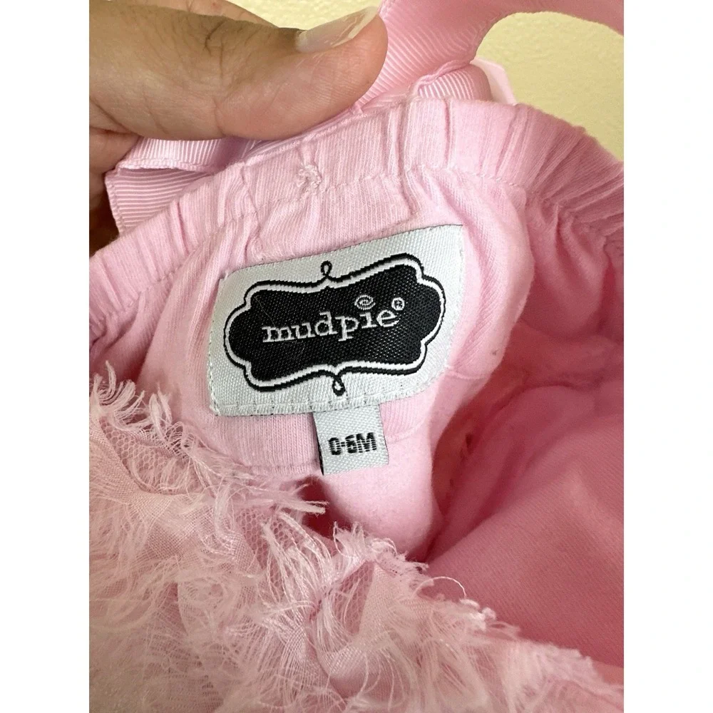 MudPie Baby Girls Lil' Cupcake One Piece Dress 0-6M NWT